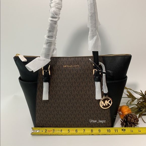 Michael Kors Charlotte Large Top Zip Tote - Picture 6 of 10